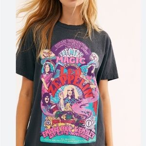 Free People Electric Magic Oversized Tee